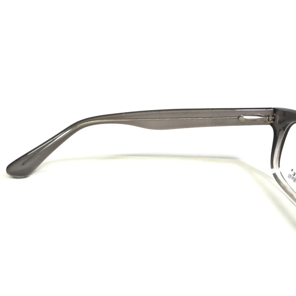 Affordable Designs Eyeglasses Frames FINN GRAY Clear Fade Square 56-18-150